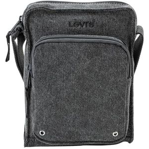 Levi's, Small Ns Zip Crossbody Men's, donkergrijs, Donkergrijs