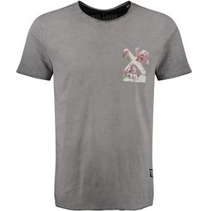 KEYLARGO Heren T-shirt KLSUMMER Splash - Zilver - Katoen