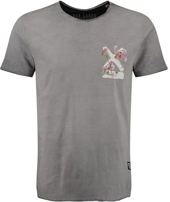 KEYLARGO Heren T-shirt KLSUMMER Splash - Zilver - Katoen