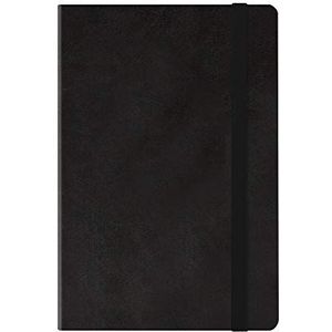 Legami Weekplanner 18 maanden, medium, 2019/2020, met notitieboek, zwart