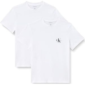 T-shirt - Brilliant White - Katoen - Ronde Hals