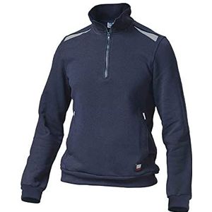 Siggi Sweatshirt 1/2 rits Task 2 blauw, heren XL