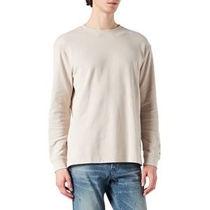 Tommy Jeans Heren TJM Mini Wafel Snit Shirt, Zilver Grijs Htr, XXL