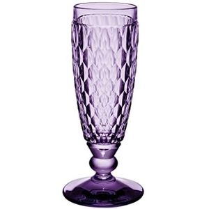 Villeroy & Boch – Boston Lavender champagneglas, kristalglas gekleurd paars, inhoud 120ml