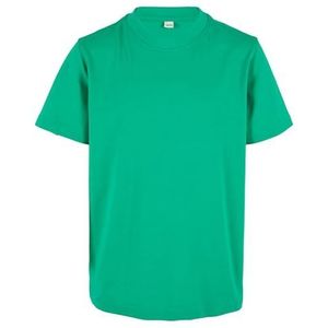 Build Your Brand Kinder-T-shirt Organic Kids Basic Tee, basic T-shirt voor jongens en meisjes, van biologisch katoen, maten 110/116-158/164, grasgroen, 158-164