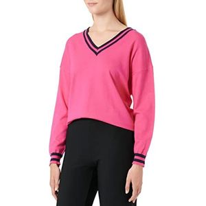 myMo Dames gebreide trui Sweater, roze, XS-S