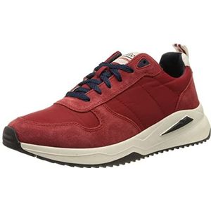 s.Oliver Heren Sneaker Low 5-13614-38, rood, 47 EU