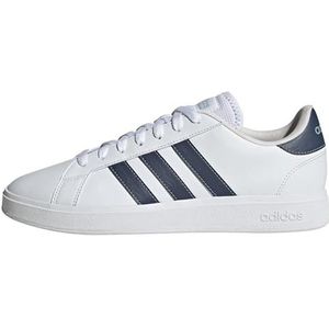 adidas Grand Court Base 2.0 heren Sneakers, ftwr white/shadow navy/wonder blue, 38 2/3 EU