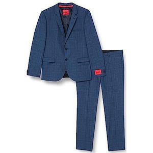 HUGO Heren Arti/Hesten232X Suit, Turquoise/Aqua445, 54, Turquoise/Aqua445, 54