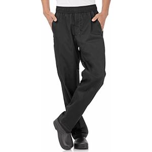 Chef Works Heren Cool Vent Baggy Chef Pants - Zwart - X-Klein