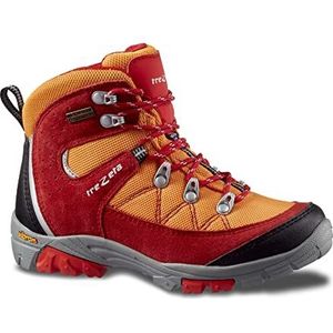 Trezeta Cyclone WP Jr Uniseks trekkingschoen voor kinderen en jongens, Rood Oranje, 39 EU