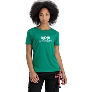 Alpha Industries New Basic T T-shirt voor dames Jungle Green