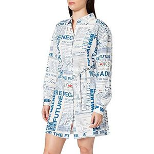 LOOKS BY WOLFGANG JOOP Damesblouse met logo-opdruk