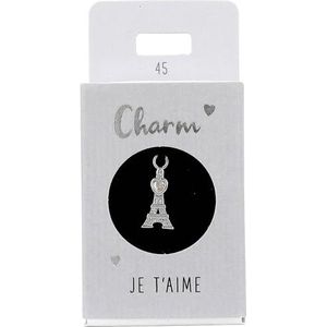 Depesche 11834-045 Eiffeltoren bedel, vergulde hanger voor kettingen, armbanden en oorbellen, ideaal als klein geschenk