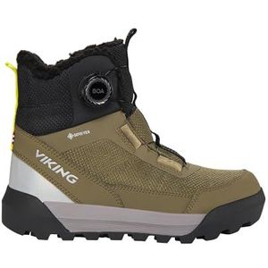 viking Uniseks kinderen Expower Warm GTX Boa Sneeuwlaarzen, Kaki, 36 EU