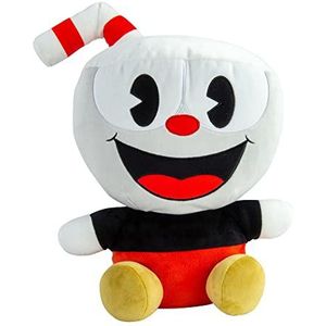 Club Mocchi- Mocchi- Cuphead Mega 38 cm pluche dier, knuffeldier voor jongens en meisjes vanaf 3 jaar