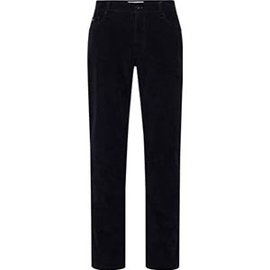 Brax Style Cadiz Evolution TT Moderne corduroy broek met vijf zakken, marineblauw, 42W x 30L, blauw (navy 23), 42W x 30L
