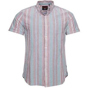 Superdry Heren Ss East Coast Oxford Shirt Vrijetijdshemd