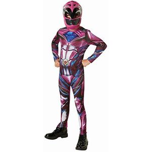 Rubie's – Pink Power Rangers 2017 Classic, Action Dress Ups en accessoires Small roze