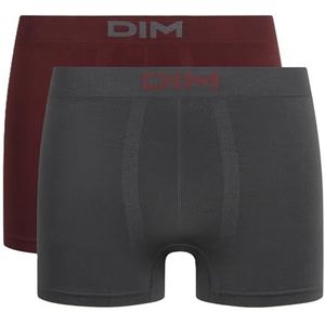 DIM - Seamless Micro X2 - Boxershorts - Granaat Grijs - 2 Stuks