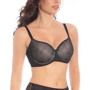Selene Violet bh met creolen voor dames, Zwart (zwart), 100C