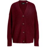 JACK & JONES Jxrosanna Cardigan Knit, Cabernet, S
