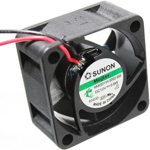 Kessler-Electronic HA40201V4-1000U-A99 SUNON-axiale ventilator 40x40x20mm 12V = 9,34m³/h 12,3dBA + datablad als QR-code