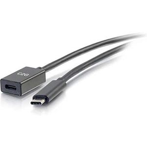 C2G 3ft USB-C/Thunderbolt 3 tot USB-C 3.1 (Gen 1) USB C of Thunderbolt 3 manspersoon to vrouwtje Extension kabel (5Gbps)
