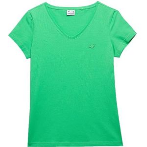 4F T-shirt voor dames, Groen, XL