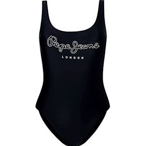 Pepe Jeans Olena Badpak uit één stuk voor dames, Zwart, XS