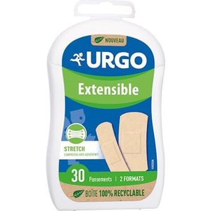 Urgo Stretch pleister Stretch compres, box met 30 stuks