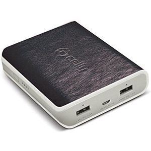 Celly Draagbare oplader universeel, Power Bank 8000 mAh