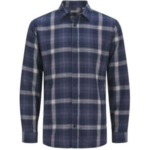 JREBCHASE Check Shirt LS, sky captain, S