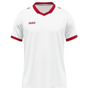 JAKO - Glory - Sportshirt - Wit/Rood - Korte Mouwen