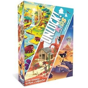 Asmodee - Unlock! Kids: verhalen uit het verleden, Escape Room vanaf de tafel, 6+ jaar, Italiaanse editie