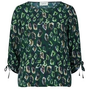 Cartoon Casual damesblouse met patroon, groen/groen., 42