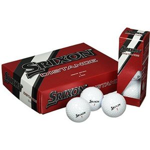 Srixon Distance golfballen 4-voudig, uniseks, volwassenen, wit, M