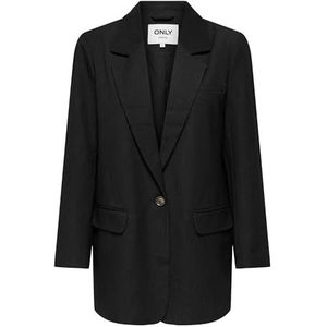Only - Onlhattie-lana Overs - Blazer - Zwart - Dames
