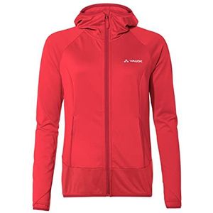 VAUDE Tekoa Fleece Jacket II Fleecejack, functionele fleece overgangsjas met capuchon, warme tussenjas voor wandelen met stretch-aandeel