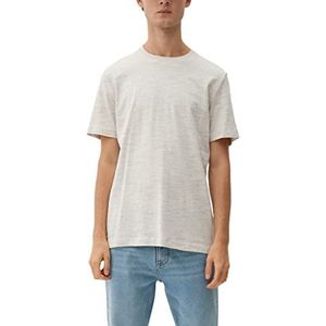s.Oliver Heren T-shirt, korte mouwen, wit, XL, wit, XL