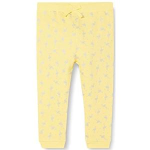 Koton Baby Girl bedrukte joggingbroek katoen, geel (171)
