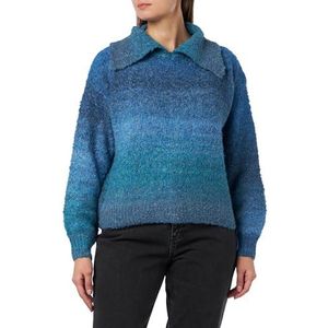 hoona Gebreide damestrui, blauw, M/L