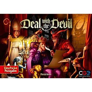 Deal with the Devil | Czech Games Edition | Duits | bordspel | voor 5 personen | vanaf 14 jaar