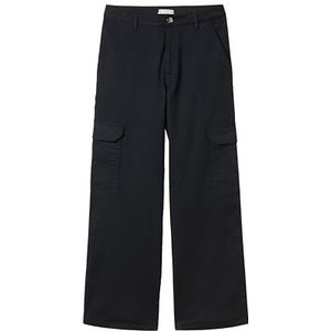 TOM TAILOR Cargobroek voor meisjes en kinderen, 36423 - Heavy Black, 128