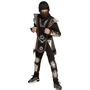 Boland kinderkostuum Ninja Fighter, hemd met capuchon 10-12 Jaren multicolor