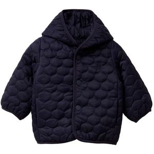 United Colors of Benetton Uniseks kinderjas, Blauw, 74