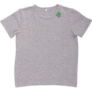 Fred's World by Green Cotton Alfa S/Sl T-shirt voor jongens, uniseks, grijs (Pale Greymarl 207670000), 116 cm