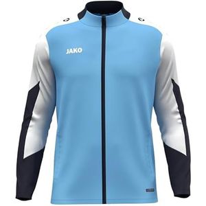JAKO Dynamic, polyester kinderjas, hemelsblauw/wit/marine, 128