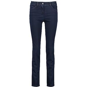 GERRY WEBER Edition Best4me Slimfit, donkerblauw (dark blue denim), 44