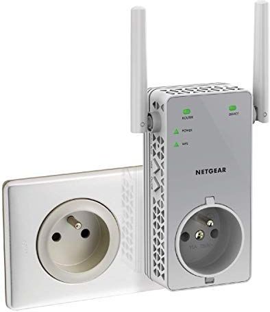 NETGEAR AC750 Netwerkzender Grijs